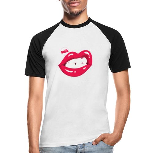 Lips 2020 - T-shirt baseball manches courtes Homme