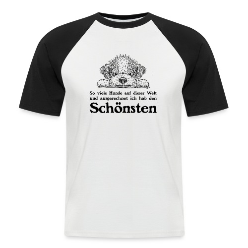 Lockenpino2 1 - Männer Baseball-T-Shirt