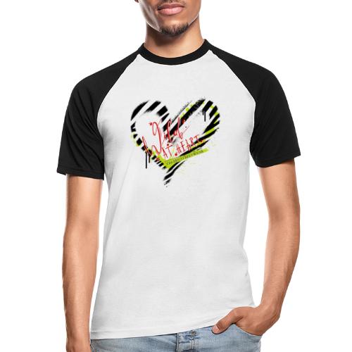 wild at heart - Männer Baseball-T-Shirt