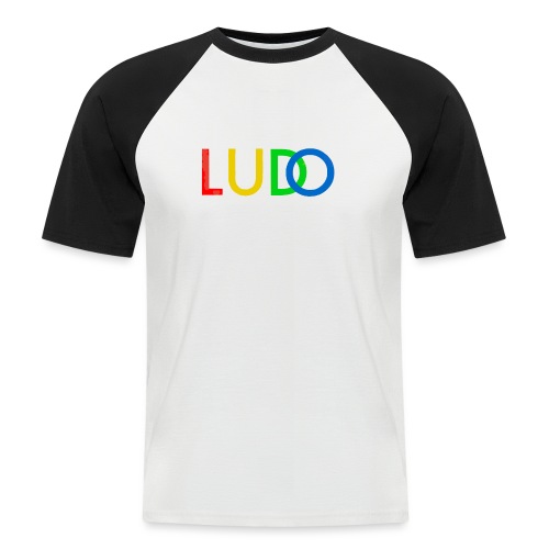 LUDOproductions - Kortermet baseball skjorte for menn