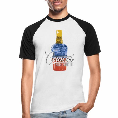 T-shirt Rum Fanatic - Caracas, Wenezuela - Koszulka bejsbolowa męska