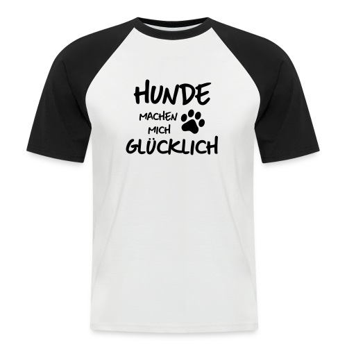 Vorschau: gluck - Männer Baseball-T-Shirt