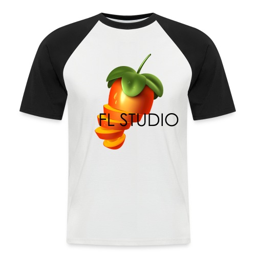 Sliced Sweaty Fruit - Men's Baseball T-Shirt