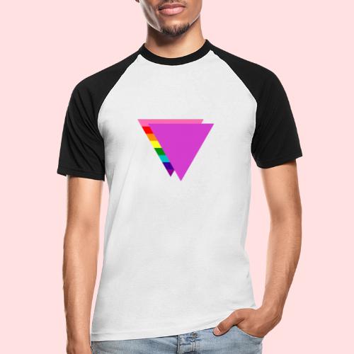 Triangles Gay - T-shirt baseball manches courtes Homme