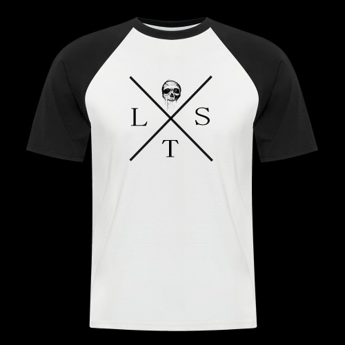 Zgubione logo krzyża - Koszulka bejsbolowa męska