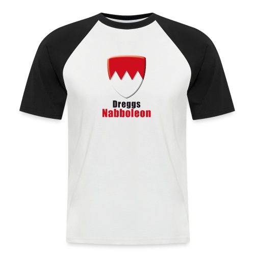 tshirt_franken_dreggsnaboleon_ohne_frank - Männer Baseball-T-Shirt