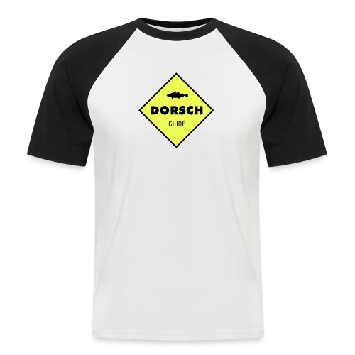 Logo Dorschguide - Männer Baseball-T-Shirt
