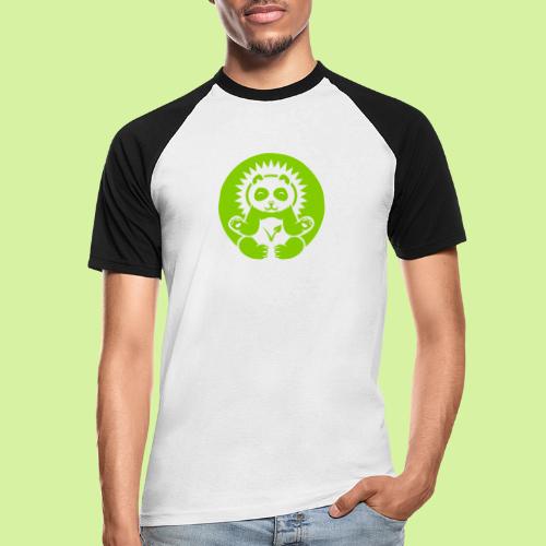 panda - Männer Baseball-T-Shirt