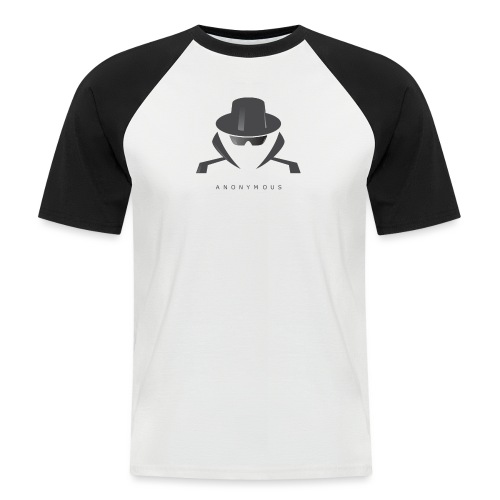 Anonymous - T-shirt baseball manches courtes Homme