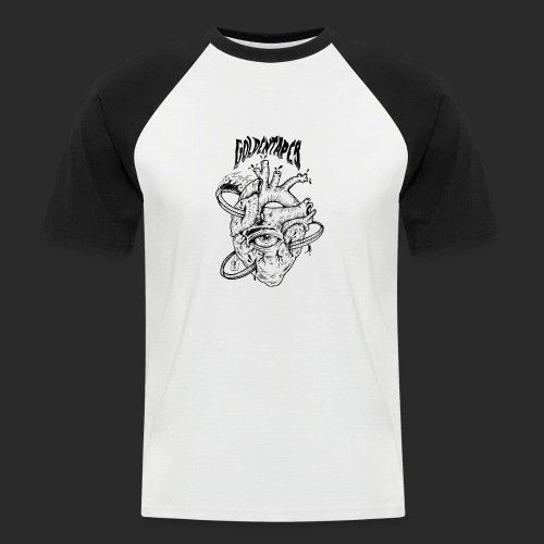 Heartburn Coaster - Männer Baseball-T-Shirt