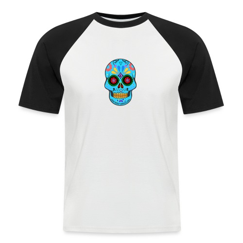 OBS-Skull-Sticker - Men's Baseball T-Shirt