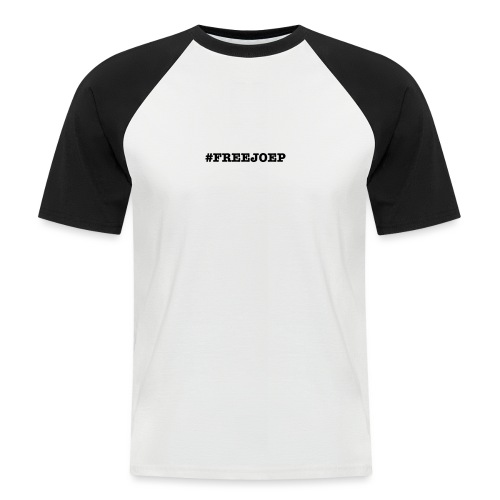 #freejoep t-shirt - Mannen baseballshirt korte mouw