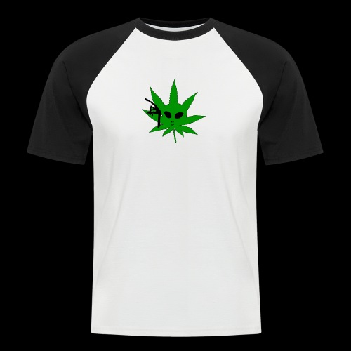 Alien Weed - Men's Baseball T-Shirt