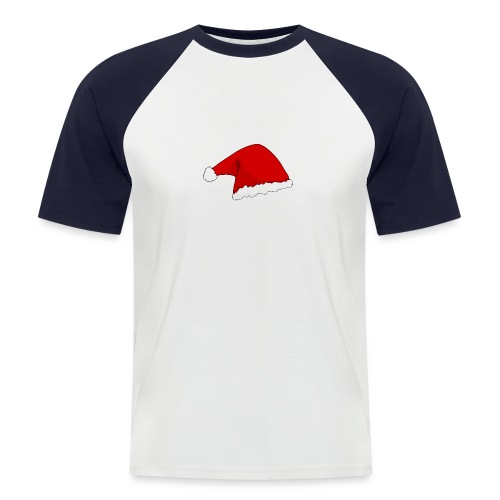 Weihnachtsmütze, Nikolauskappe - Männer Baseball-T-Shirt