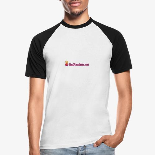 UrlRoulette Logo - Männer Baseball-T-Shirt