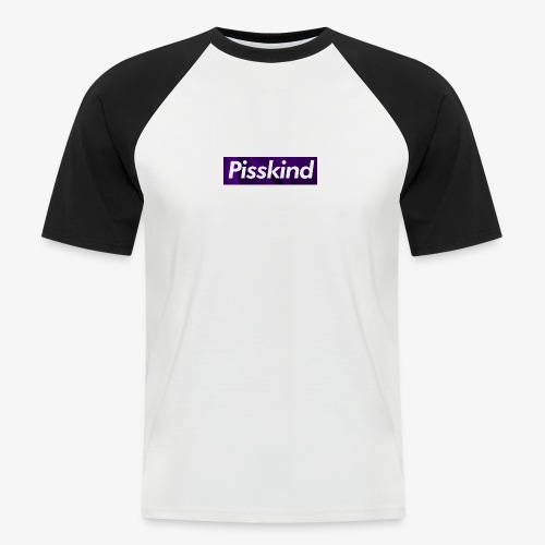 Pisskind Purple Sheets Design #4 - Männer Baseball-T-Shirt