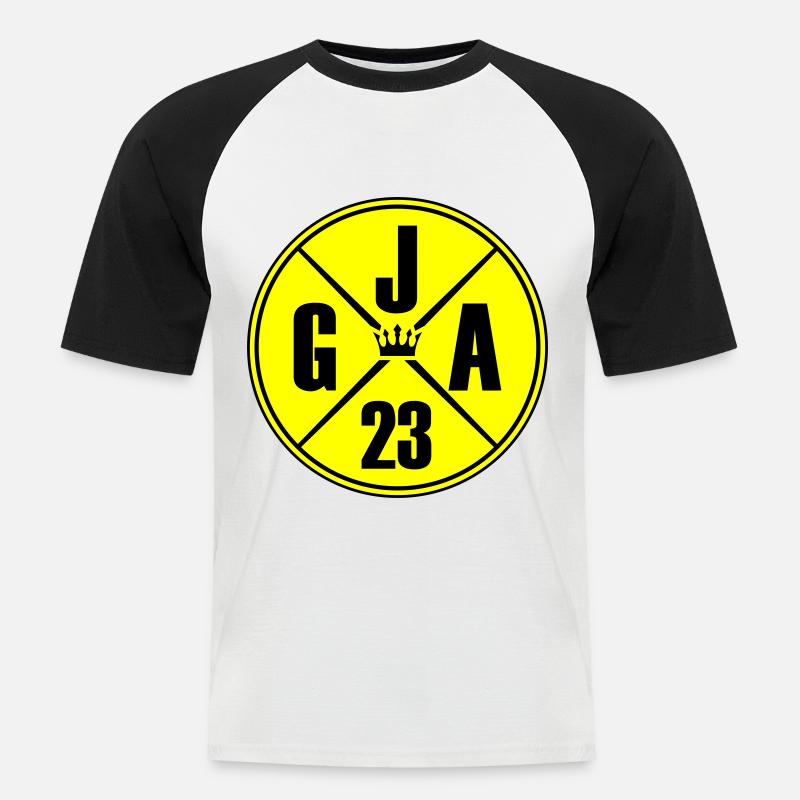 Jga 2023 Junggesellenabschied - Männer Baseball-T-Shirt - Weiß/Schwarz