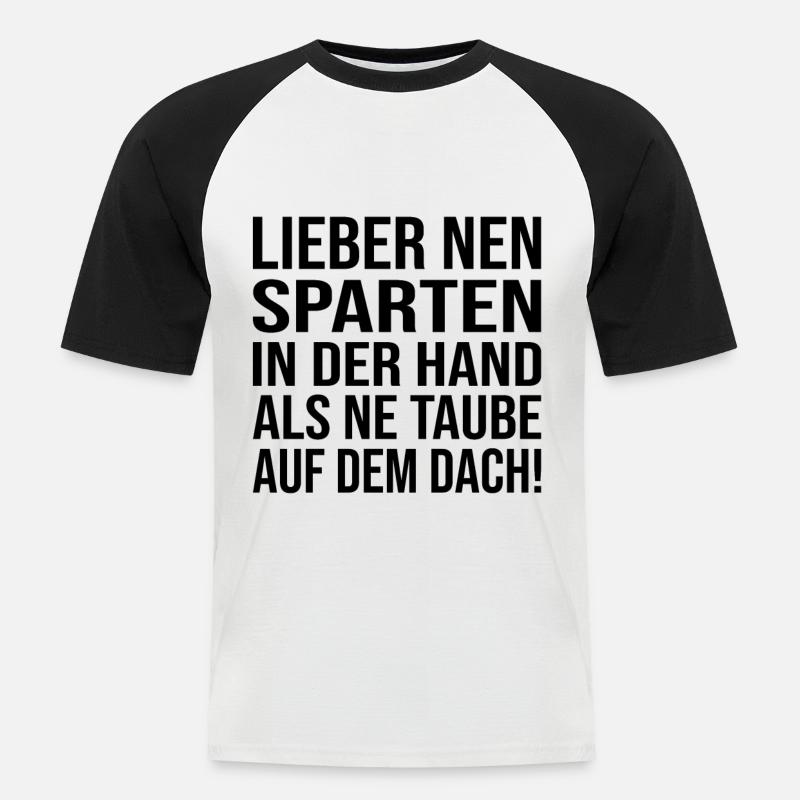 Garten Gärtner Gartenarbeit Geschenk - Männer Baseball-T-Shirt - Weiß/Schwarz