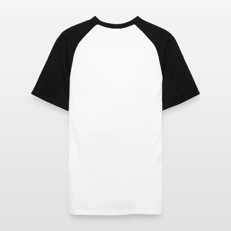 Evolution pompier T-shirt baseball manches courtes Homme