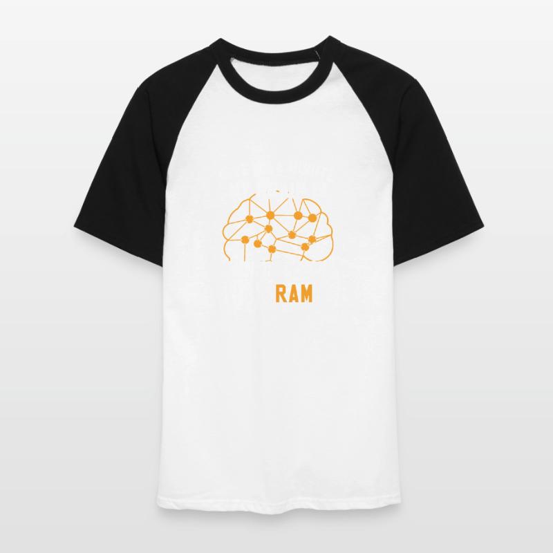 Funny Software Developer Coding Programming Men's Baseball T-Shirt