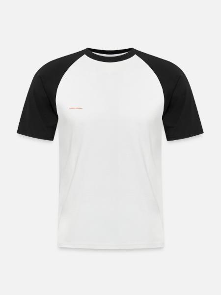 Tauchen Taucher Nitrox T-Shirt - Männer Baseball-T-Shirt - Weiß/Schwarz