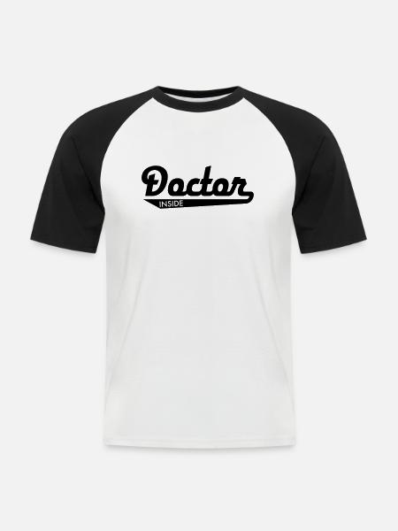 kretus27 - Men's Baseball T-Shirt - white/black