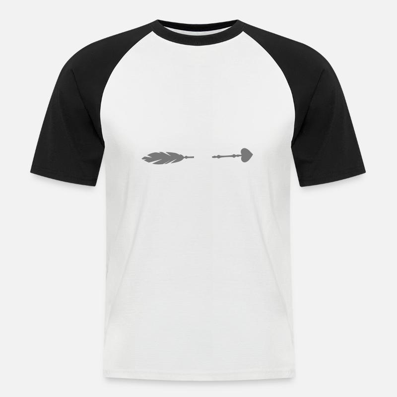 Zwillingsmama Mutter Zwillinge Spruch Geschenk - Männer Baseball-T-Shirt - Weiß/Schwarz