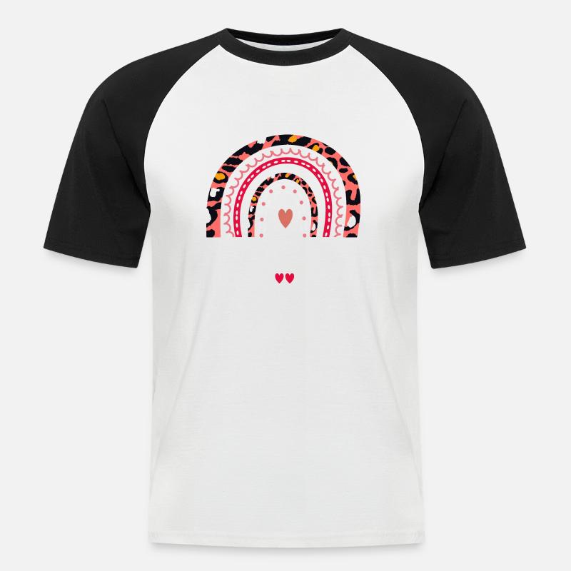 Boho Kindergarten Squad Geschenk - Männer Baseball-T-Shirt - Weiß/Schwarz