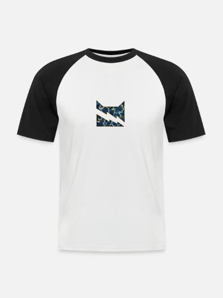 Donenrclan Thunderclan Firestar Firestar Cats - Men's Baseball T-Shirt - white/black