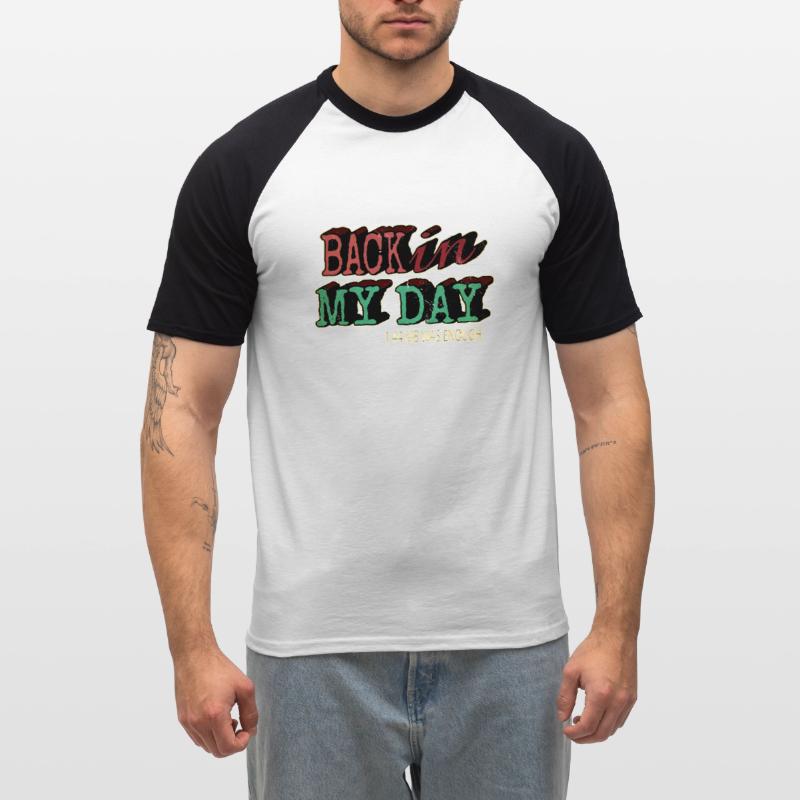 Computer Bday Fullstack Developer Programming Men's Baseball T-Shirt