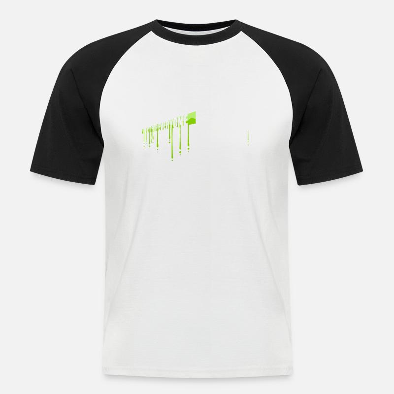 Im not for everyone - Männer Baseball-T-Shirt - Weiß/Schwarz