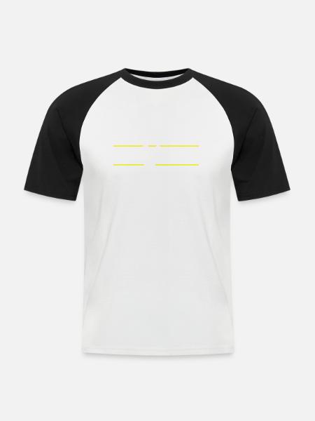 Jga 2025 Junggesellen Abschied - Männer Baseball-T-Shirt - Weiß/Schwarz