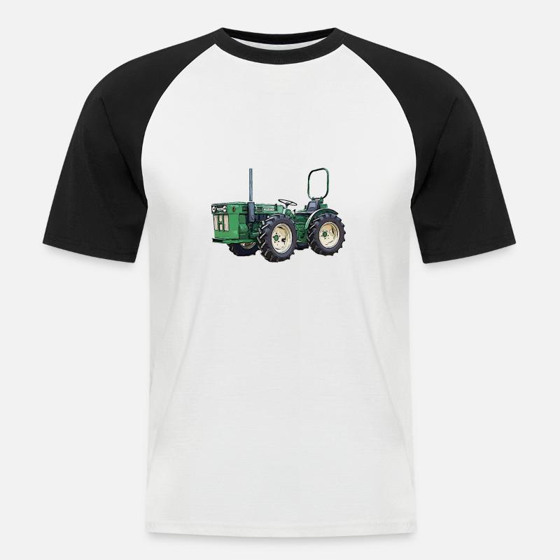 Supporto A45 - Maglia da baseball a manica corta da uomo - bianco/nero