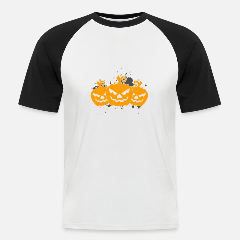 Lets get smashed - Men's Baseball T-Shirt - white/black