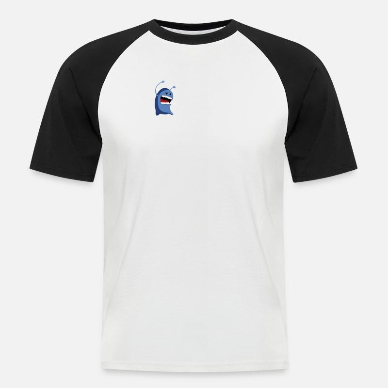 Wer ist denn eigentlich dieser Lars Krismes? - Männer Baseball-T-Shirt - Weiß/Schwarz
