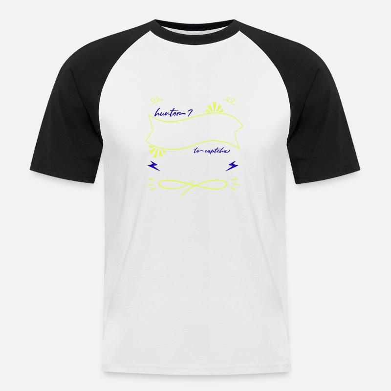 aerospace engineering mechanical awesome - Männer Baseball-T-Shirt - Weiß/Schwarz