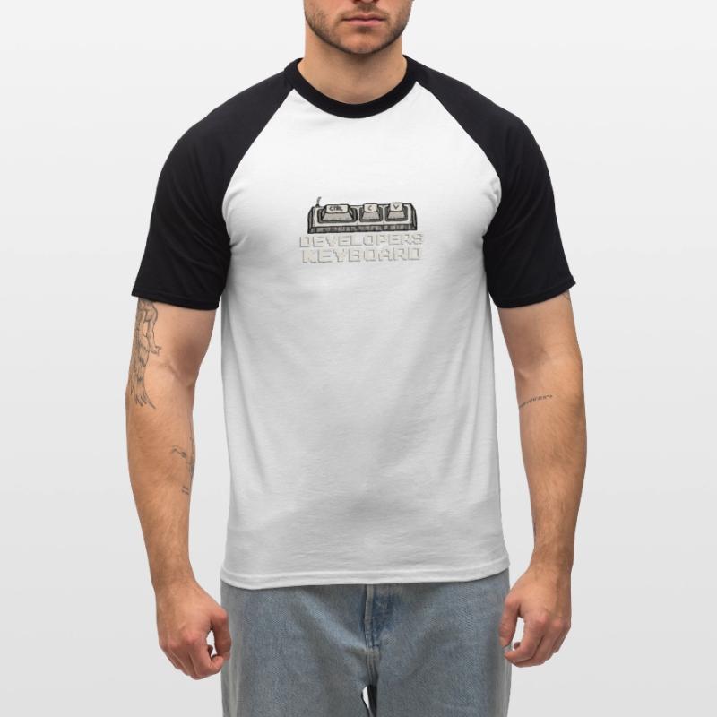 Développeur Coder Funny Programmation Humor Software T-shirt baseball manches courtes Homme
