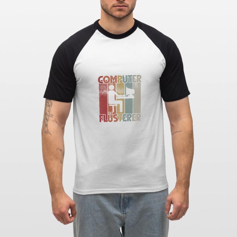 Informatiker Informatik Programmierer Nerd Geek Männer Baseball-T-Shirt