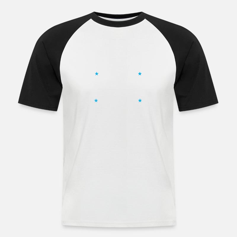 Tutor Geschenk Tutor - Männer Baseball-T-Shirt - Weiß/Schwarz