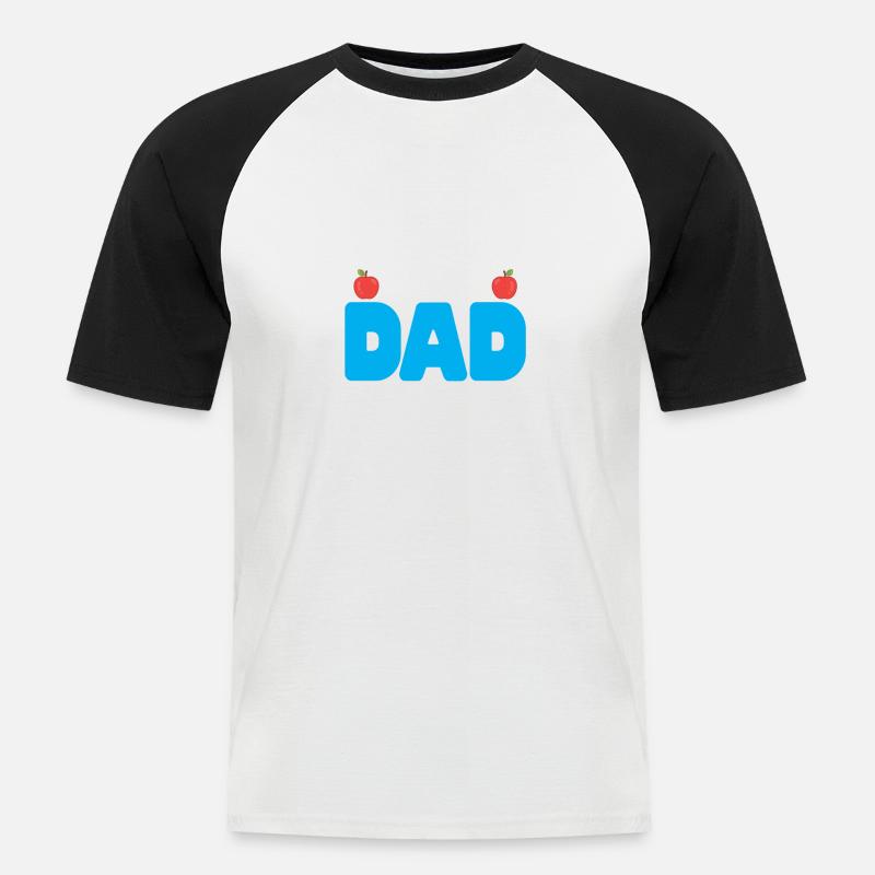 Tutor Geschenk Tutor - Männer Baseball-T-Shirt - Weiß/Schwarz