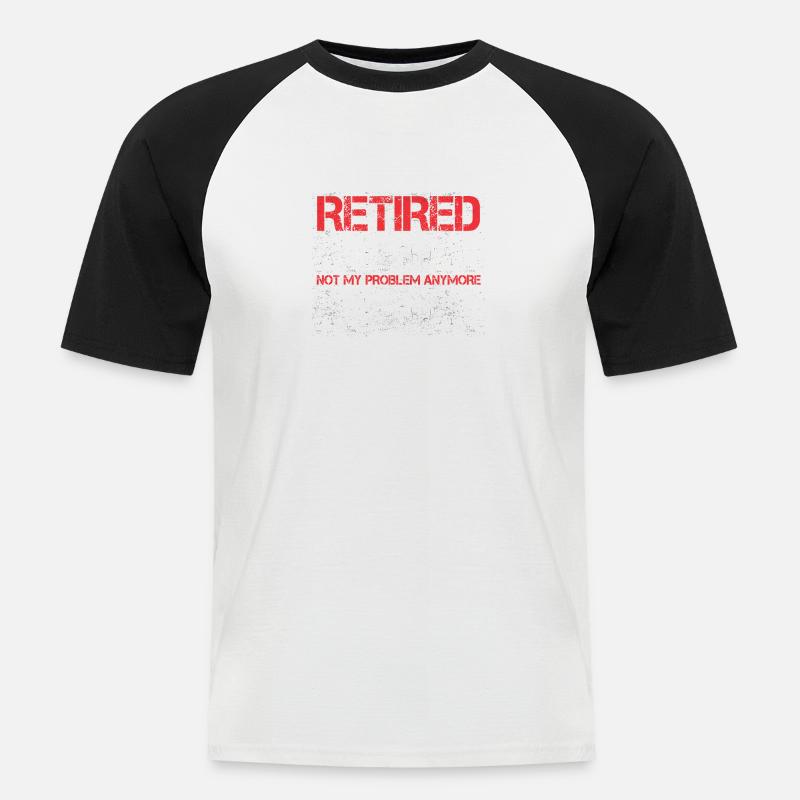 Tutor Geschenk Tutor - Männer Baseball-T-Shirt - Weiß/Schwarz