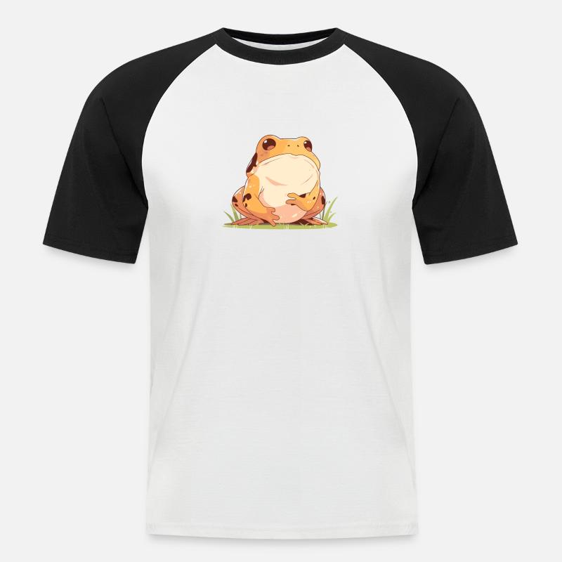 Toad Toads Toad - Men's Baseball T-Shirt - white/black