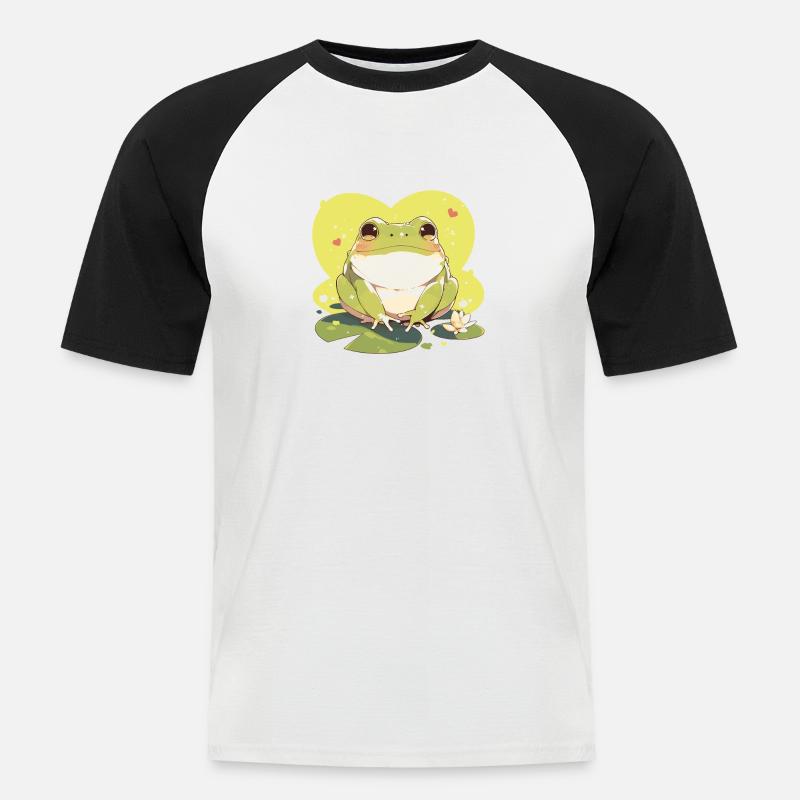 Toad Toads Toad - Men's Baseball T-Shirt - white/black