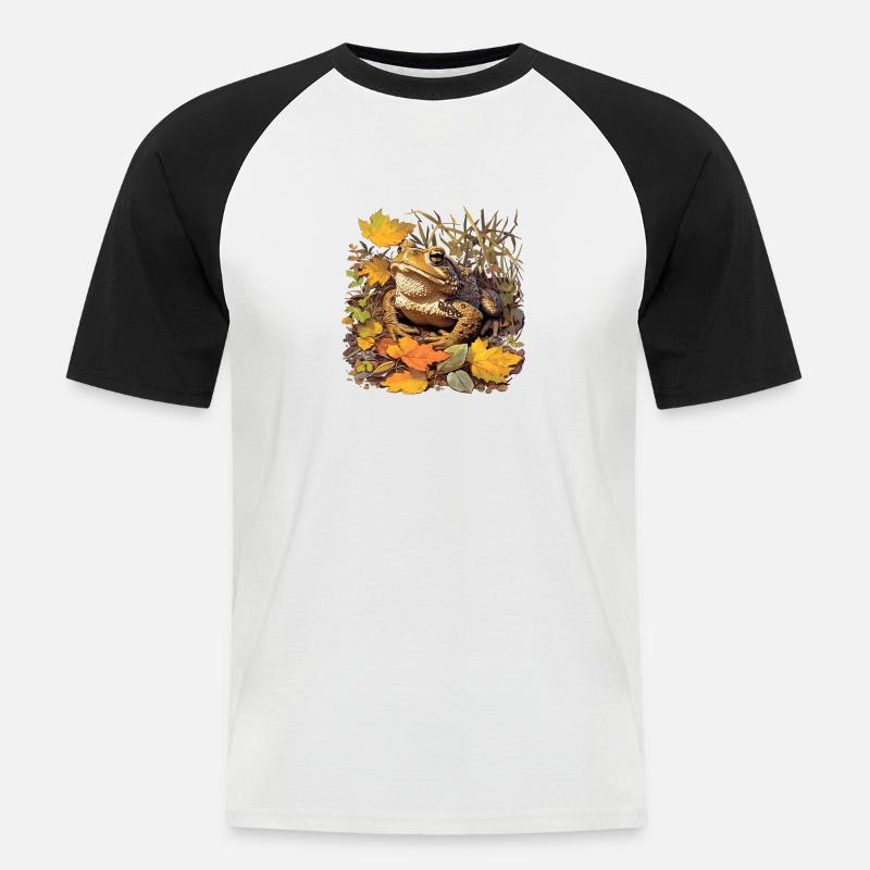 Toad Toads Toad - Men's Baseball T-Shirt - white/black