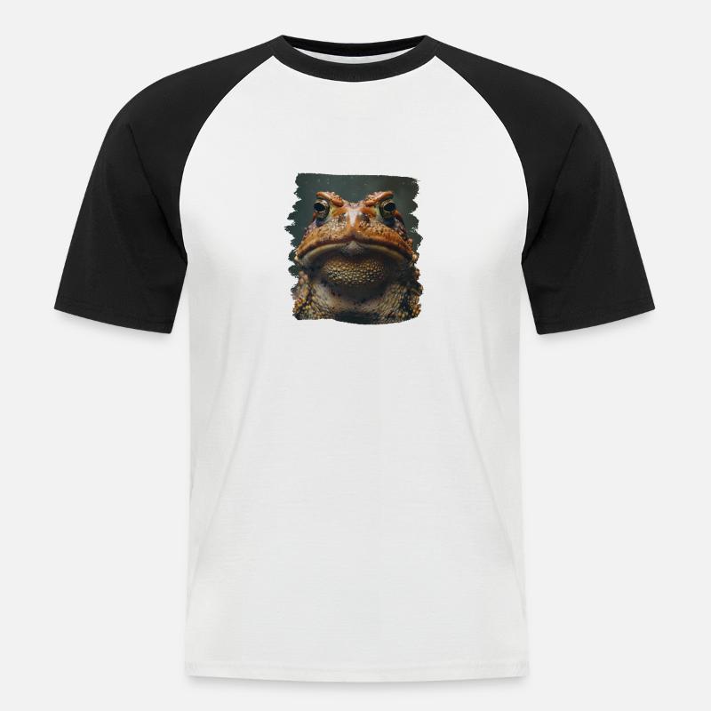 Toad Toads Toad - Men's Baseball T-Shirt - white/black