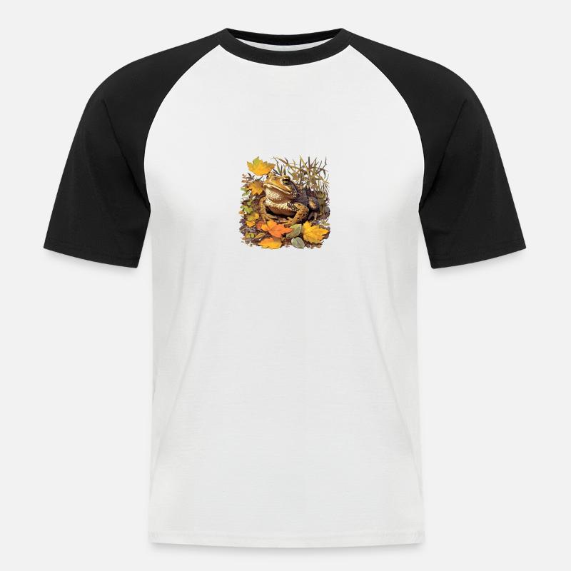 Toad Toads Toad - Men's Baseball T-Shirt - white/black