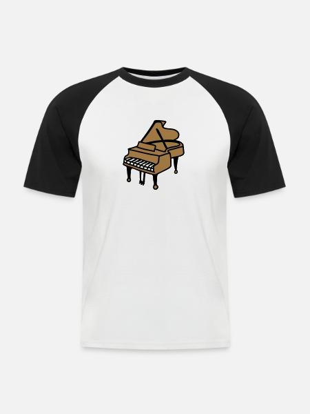Wings 3 - Men's Baseball T-Shirt - white/black