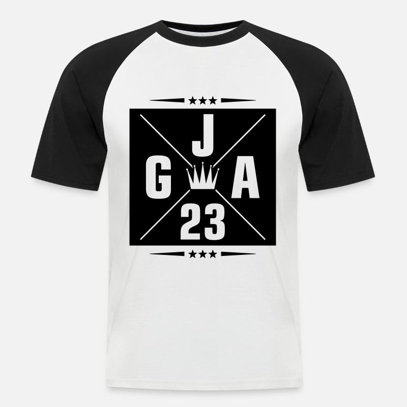 Jga 2023 Junggesellenabschied - Männer Baseball-T-Shirt - Weiß/Schwarz
