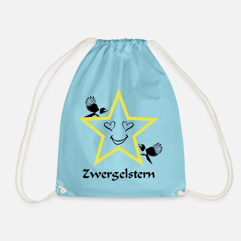 Zwergelstern - Turnbeutel - Aqua