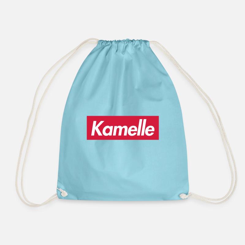 KAMELLE - Turnbeutel - Aqua
